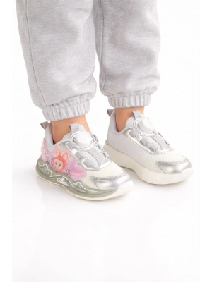 Kız Çocuk Mekanizmalı Spor Ayakkabı – Rahat ve Trend Tasarım