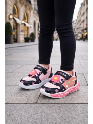 Kız Çocuk Eğlenceli Figürlü Işıklı Spor Ayakkabı