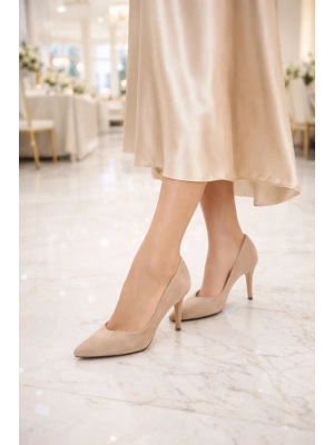 Kadın Sivri Burun Stiletto Topuklu Ayakkabı