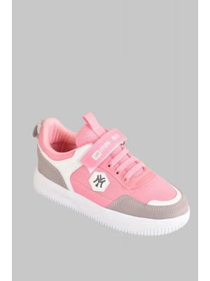 Cırtlı Kız Çocuk Günlük Spor Ayakkabı Sneaker