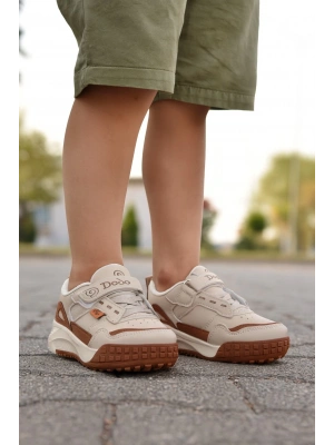 Çocuk Unisex Rahat Kalıp Cırtlı Ayakkabı