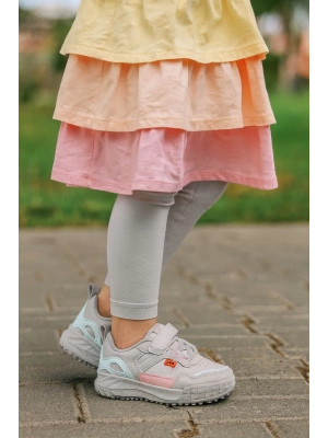 Çocuk Unisex Rahat Kalıp Cırtlı Ayakkabı