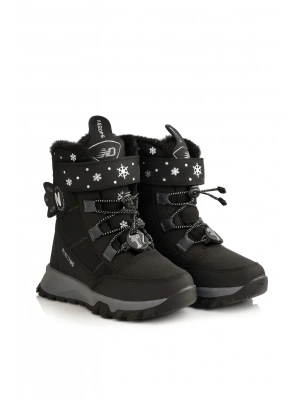 Dayanıklı, Su Geçirmez, Ortopedik, Cırtlı, Bej Kız Çocuk Kar Botu Ayakkabı