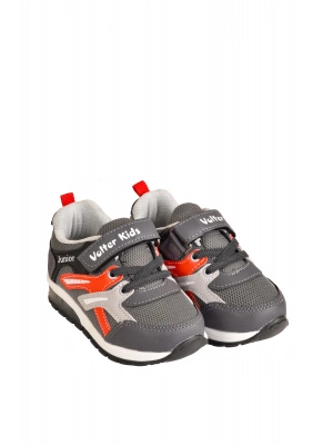 Erkek Çocuk Cırtlı Bağcıklı Sneaker Günlük Spor Ayakkabı