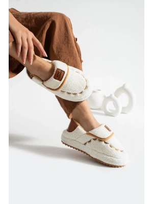 Ev Terliği Kaydırmaz Taban Kışlık Kadın Ev Terliği Çeyiz Terliği