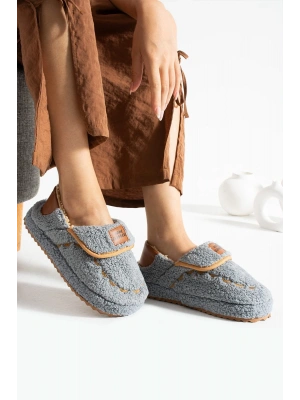 Ev Terliği Kaydırmaz Taban Kışlık Kadın Ev Terliği Çeyiz Terliği