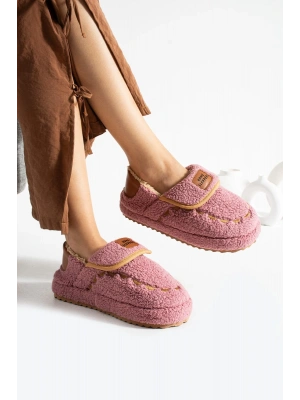 Ev Terliği Kaydırmaz Taban Kışlık Kadın Ev Terliği Çeyiz Terliği