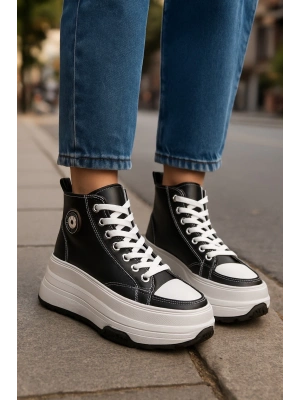 genç kadın Basket Sneakrs Bot