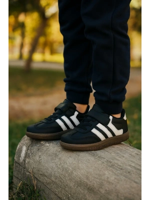 Günlük Unisex Çocuk Sneaker Bağcıklı Hafif Kaymaz Taban Ayakkabı