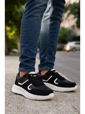 GÜNLÜK YÜKSEK TABAN RAHAT SPOR ERKEK AYAKKABI