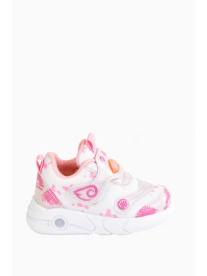 Işıklı Gülen Yüz Figür Çocuk Ayakkabı Esnek Tabanlı Nefes Alabilen Çocuk Spor Ayakkabı