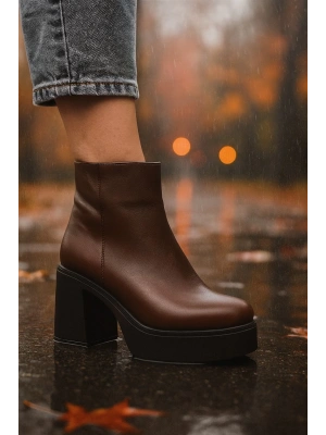 Kadın Blok Platform Topuklu Bot