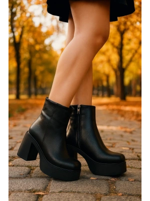 Kadın Blok Platform Topuklu Bot