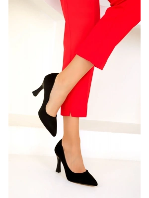 Kadın Klasik Kadeh Topuk Stiletto Ayakkabı