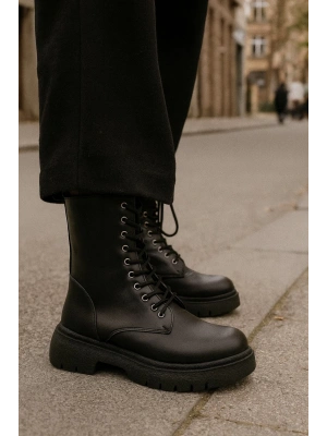 Kadın Postal Fermuarlı Kaymaz Taban Bot