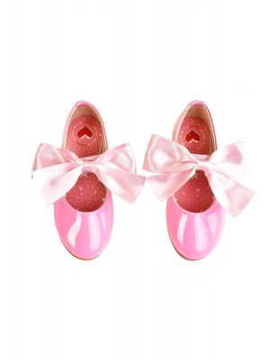 Kız Çocuk Fiyonklu Babet Ayakkabı