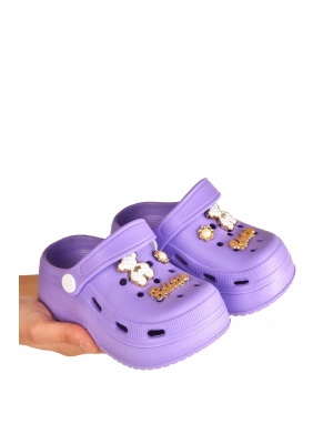 KIZ ÇOCUK KAYMAZ YÜKSEK TABAN RAHAT KALIP PLAJ HAVUZ ÇOCUK TERLİĞİ