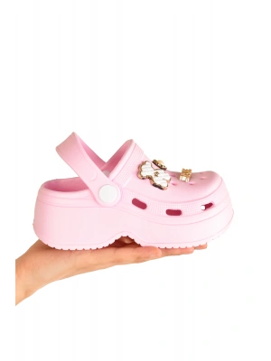 KIZ ÇOCUK KAYMAZ YÜKSEK TABAN RAHAT KALIP PLAJ HAVUZ ÇOCUK TERLİĞİ