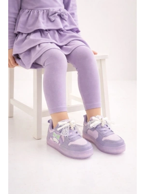 Kız Çocuk LED Taban Işıklı Spor Ayakkabı