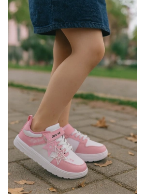 Kız Çocuk Yıldız Detaylı Sneaker Ayakkabı
