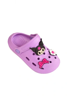 Kuromi My Melodi Kız Çocuk Kaymaz Taban Terlik Günlük Havuz Plaj Sandaleti