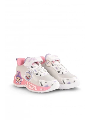 LABUBU KIZ ÇOCUK HAFİF VE ESNEK SPOR AYAKKABI 26 İLE 30 NO ARASI IŞIKLIDIR