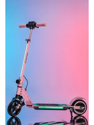 MİNİ BONİTO Çocuk Katlanabilir, LED Işıklı, Amortisörlü Elektrikli Scooter – Ayarlanabilir Direksiyonlu!”(Dizlik ve Dirseklik HEDİYEDİR)..