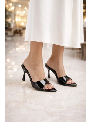 Minimal Tasarım Topuklu Kadın Terlik