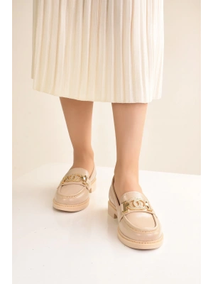 Rugan Toka Detay Kadın Loafer