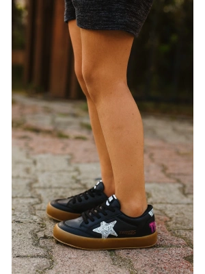 Sstar Beyaz Gümüş Kız Çocuk Cırtlı Bantlı Sneaker Spor Ayakkabı