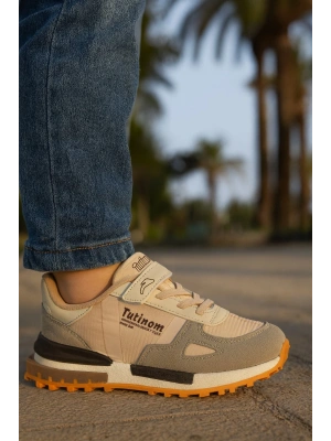 Unisex Çocuk Lastikli Ve Cırtlı Rahat orthopedic Sneaker Spor Ayakkabı