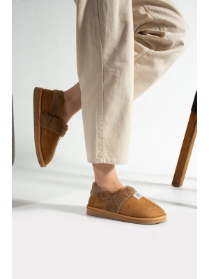 Unisex Içi Yünlü Kışlık Panduf- Eva Taban Ev Botu- Ayakkabısı