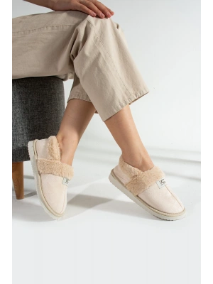 Unisex Içi Yünlü Kışlık Panduf- Eva Taban Ev Botu- Ayakkabısı