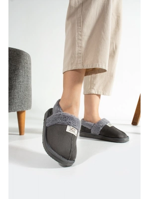 Unisex Içi Yünlü Kışlık Panduf- Eva Taban Ev Botu- Ayakkabısı