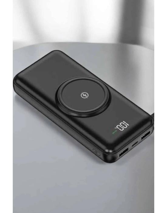 10.000 Mah Powerbank 4 Portlu Hızlı Şarj Dijital Göstergeli