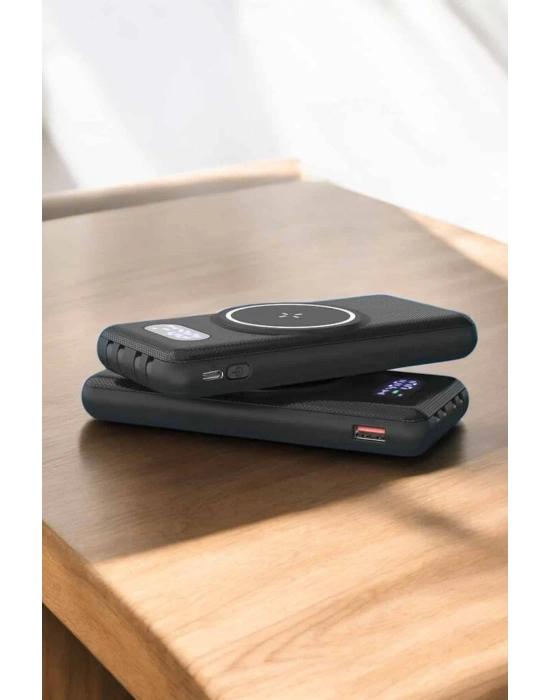 10.000 Mah Powerbank 4 Portlu Hızlı Şarj Dijital Göstergeli