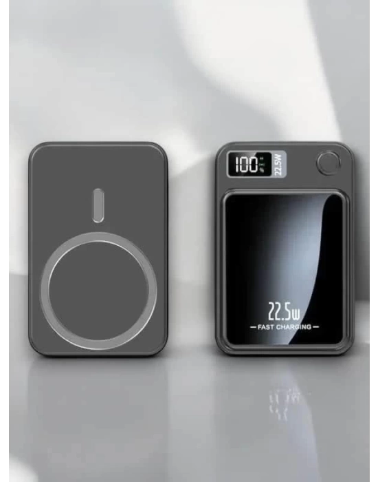 10.000 mAh Wireless Şarjlı Powerbank