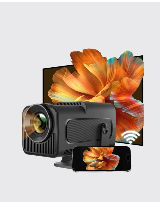 1080P Full HD Çözünürlük ve 4K Destekli Projektör