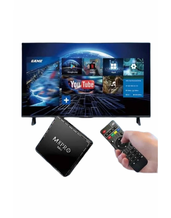 10K Ultra Hd Video Oyun Konsolu Android Tv Box 2.4g Game Stick