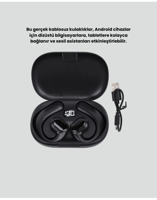 13 mm Sürücü Teknolojisiyle Yüksek Ses Kalitesi – Klipsli Spor Kulaklık