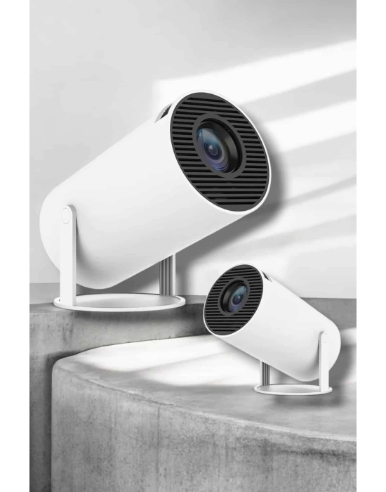 130 İnç Geniş Ekran ve 4K Destekli Full HD Projeksiyon Cihazı
