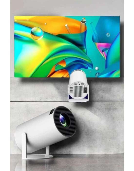 130 İnç Geniş Ekran ve 4K Destekli Full HD Projeksiyon Cihazı
