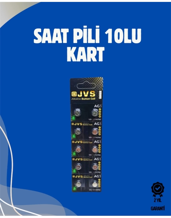1.5V AG3 Pil - Küçük Elektronik Cihazlar İçin Uyumlu