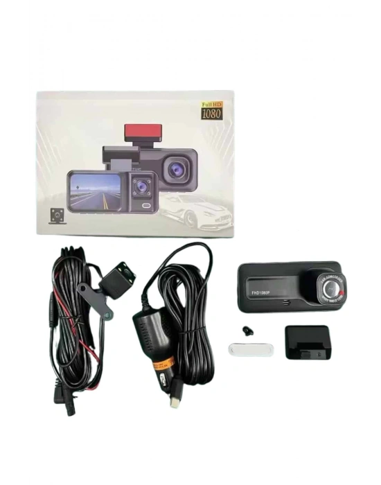 2 İnç Araç İçi Kameralı Ekran 1080P Full HD Kaliteli Hafıza Kart Destekli