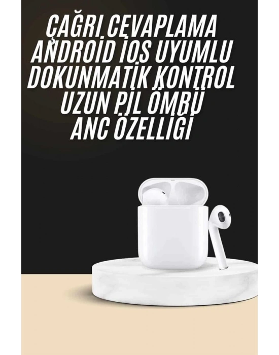 2. Nesil Bluetooth Android ve İOS Uyumlu Kablosuz Kulaklık Çağrı Cevaplama