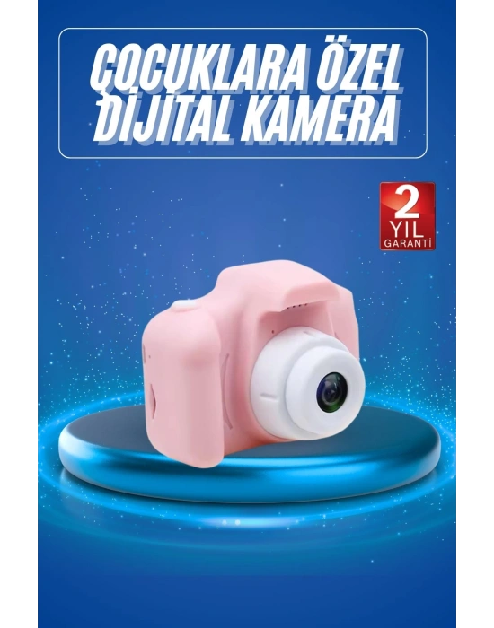2.0 Inç Ekran Mini 1080p Hd Çocuk Kamera Dijital Fotoğraf Makinesi