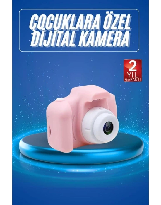 2.0 Inç Ekran Mini 1080p Hd Çocuk Kamera Dijital Fotoğraf Makinesi