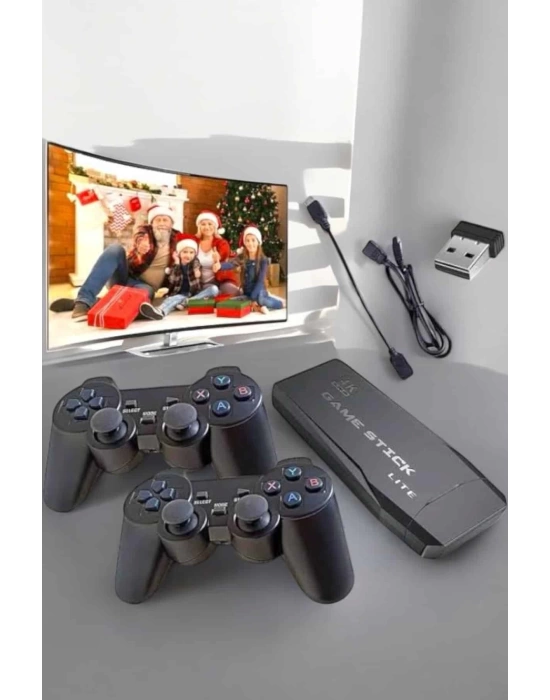 20.000 Oyunlu Premium Model Oyun Konsolu 8k Android Tv HD Game Stick