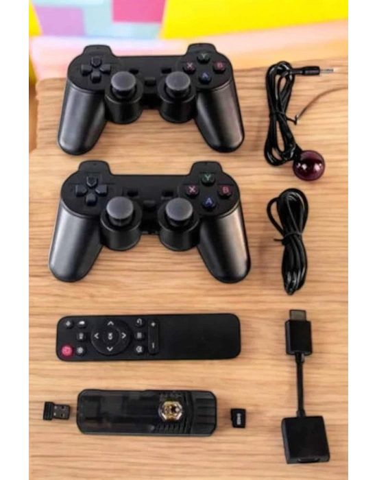 20.000 Oyunlu Premium Model Oyun Konsolu 8k Android Tv HD Game Stick