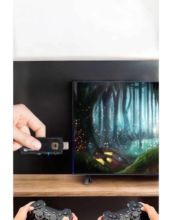 20.000 Oyunlu Premium Model Oyun Konsolu 8k Android Tv HD Game Stick
